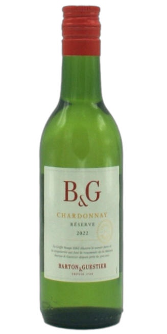 Barton & Guestier - Chardonnay - Wit - 2022 -18,7cl