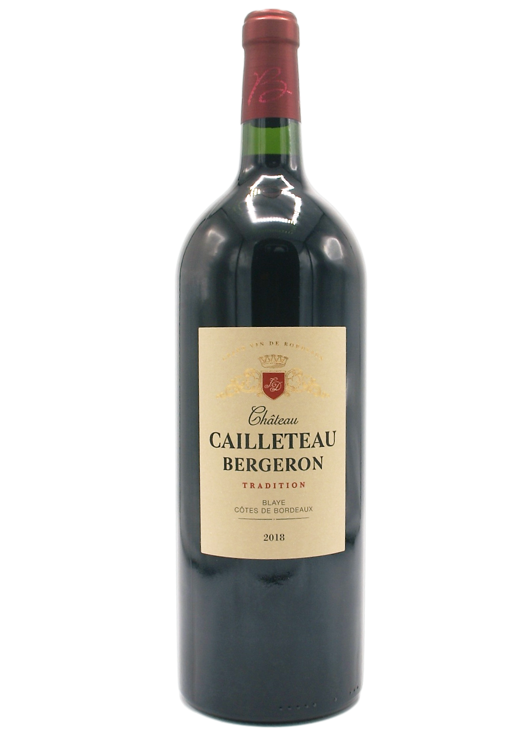 Château Cailleteau Bergeron - Tradition - Rood - 2018 - 1,5L