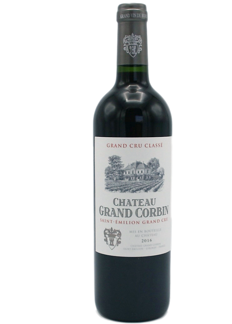 Château Grand Corbin - Grand Cru Classé - Rood - 2016 - 75cl